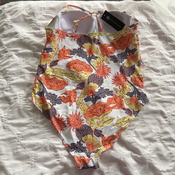 NWT boho print one piece bathing suit - Picture 3 of 4
